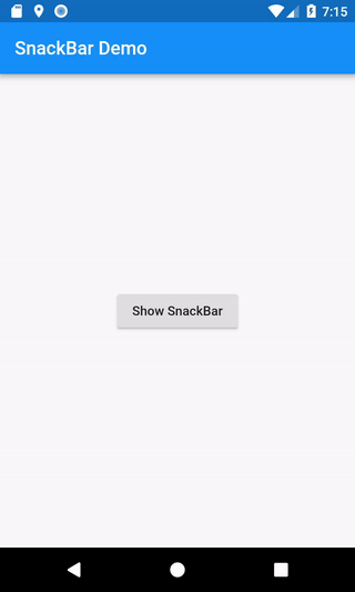 SnackBar 範例