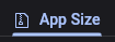 App Size 標籤畫面截圖