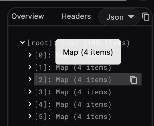 JSON 檢視器中的全新 JSON 複製體驗