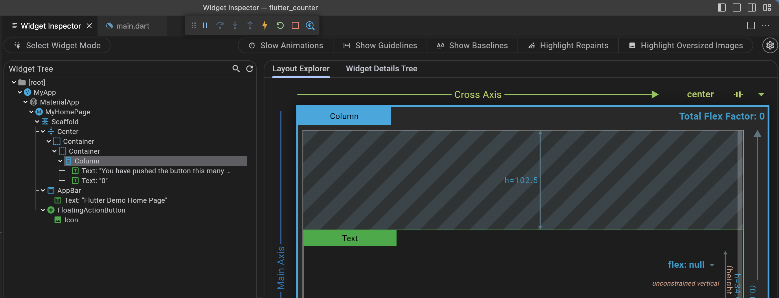 顯示 DevTools 嵌入於 VS Code 的螢幕截圖